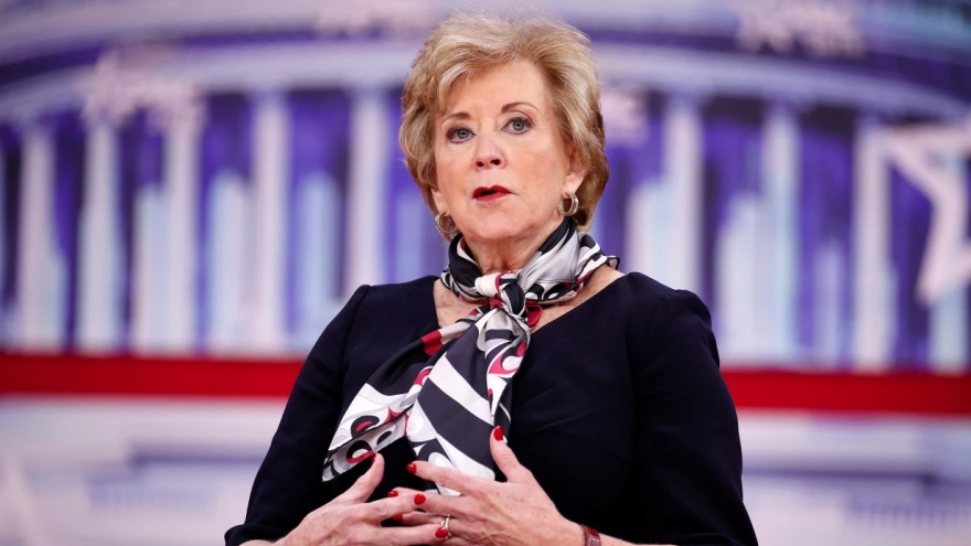 Ông Trump đề xuất bà Linda McMahon làm Bộ trưởng Giáo dục